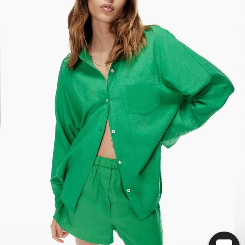 Wilfred Free from Aritzia Boyfriend Shirt